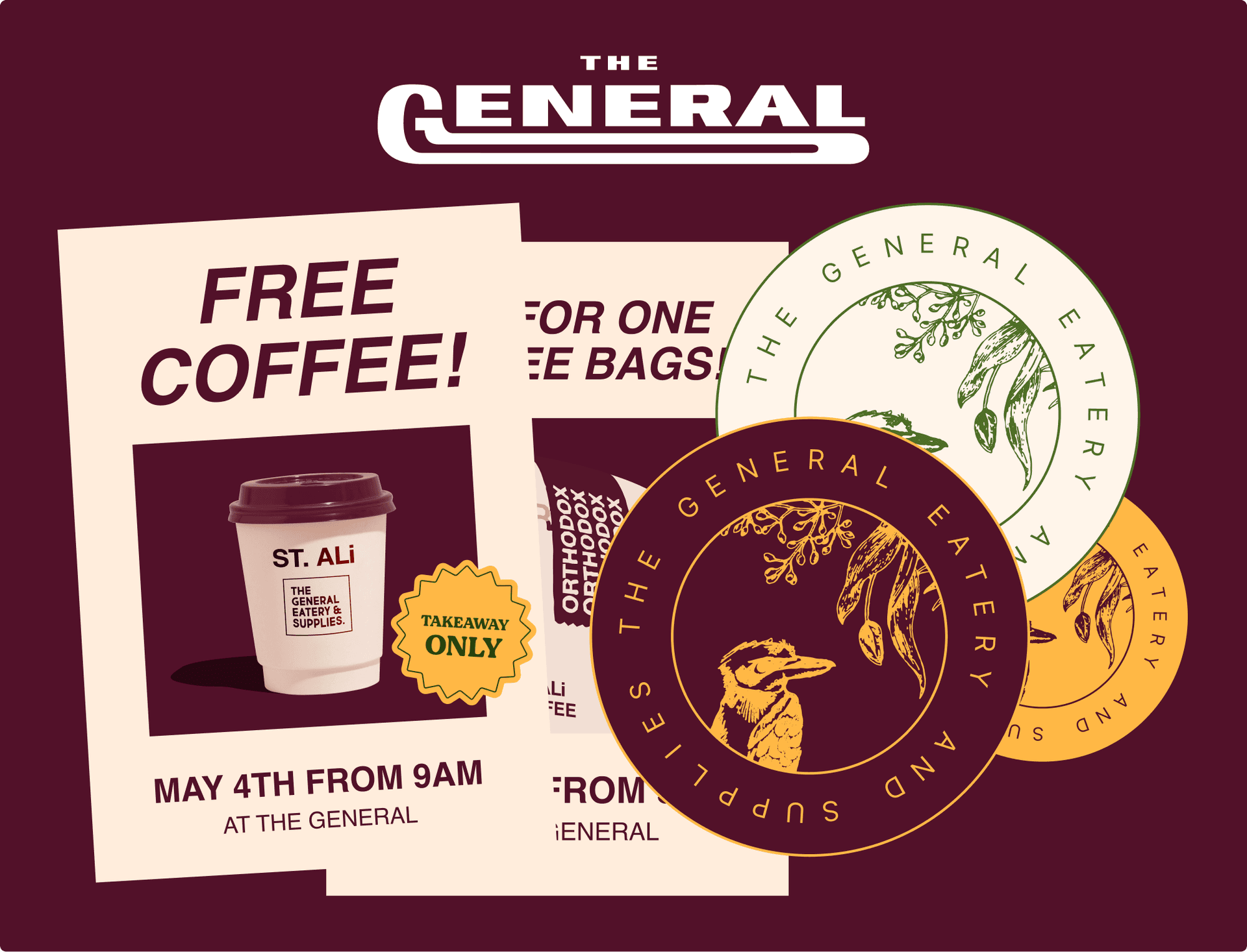 The General Cafe Branding
