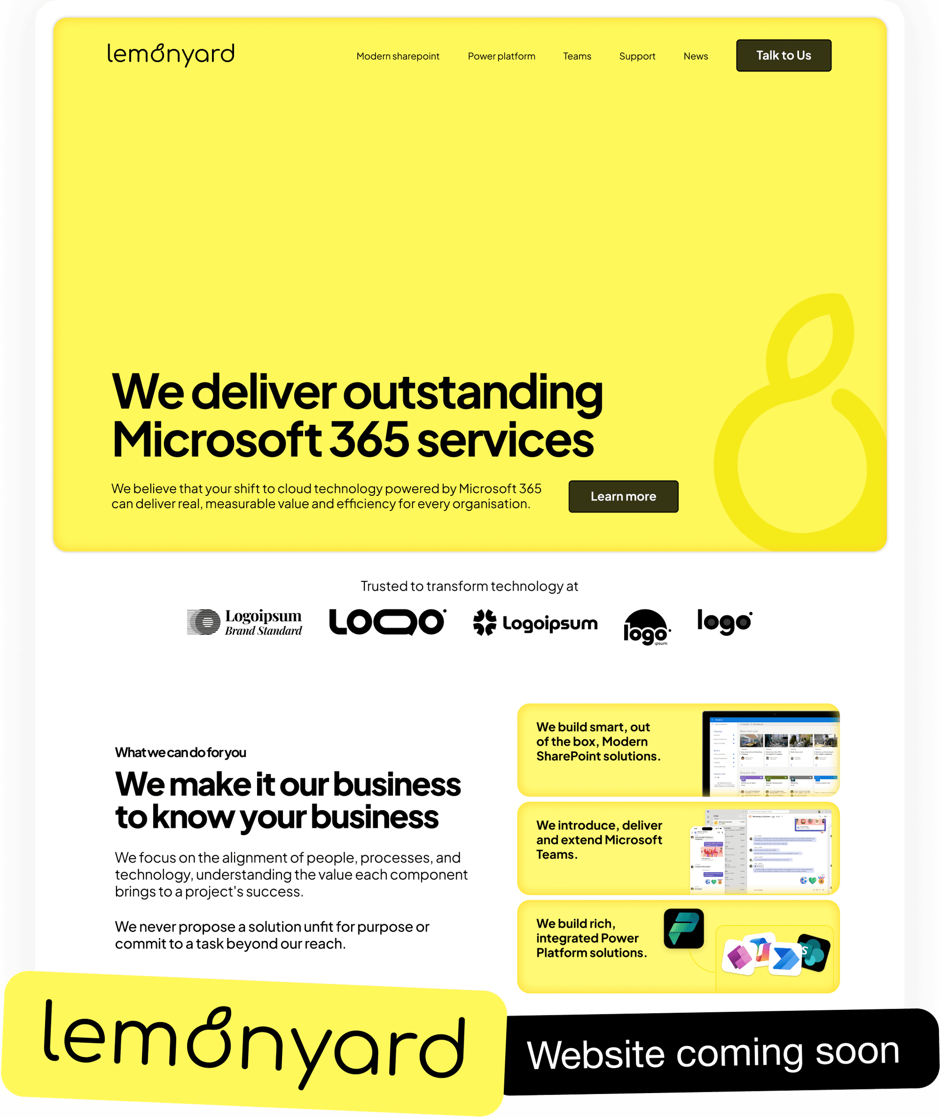 Lemonyard Website